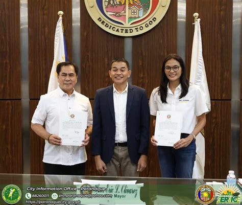 barangay captain of san dionisio paranaque|Parañaque mayor congratulates BSKE winners .